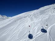 Deep-snow slopes in Königsleiten