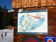 No skiing is permitted in protected areas