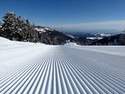Perfect slope preparation in the ski resort of Kopaonik