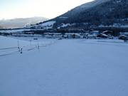 Practice slope in the valley