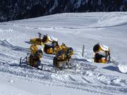 Snow cannons in the ski resort of Vent