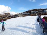 Practice slope with conveyor belt in Smiggin Holes