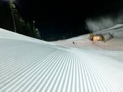 Night skiing