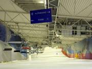 Information board on the ski slope