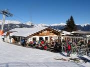 Mountain hut tip Lorenzi Hütte