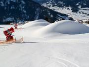 Snowmaking on the valley run