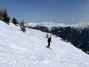 Deep-snow slope at the Hochsonnlift