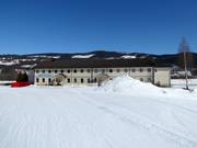 Ruby Kvitfjell Hotel at the valley station