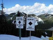 Slope information at Cypress Mountain