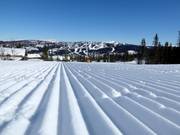 First-class slope grooming in the Kvitfjell ski resort