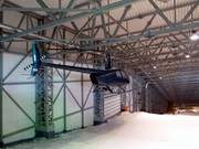 Helicopter model in the indoor ski hall