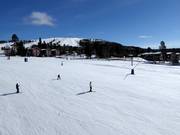 View from the lower slopes towards Idre Fjäll