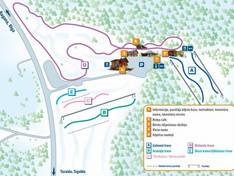 Trail map Reiņa trase – Kalnzaki