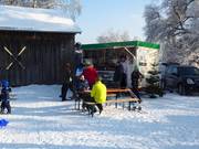 Kiosk at the valley station