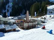 Umbrella bar at the Ugabahn valley station