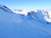 Glacier slopes at Titlis