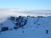 View of the accommodations Pla d'Adet