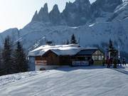 Mountain hut tip Rifugio Gigio Picol