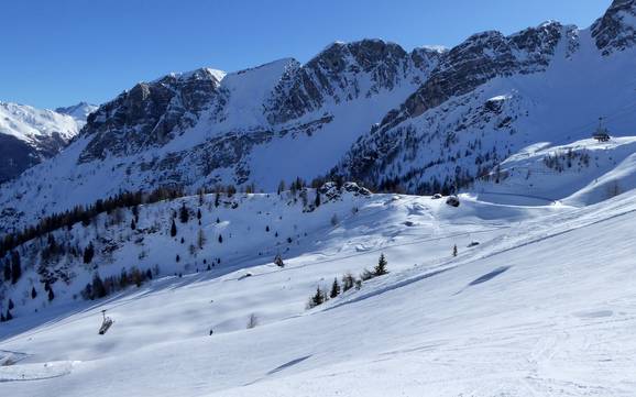 Pflerschtal (Val di Fleres): size of the ski resorts – Size Ladurns
