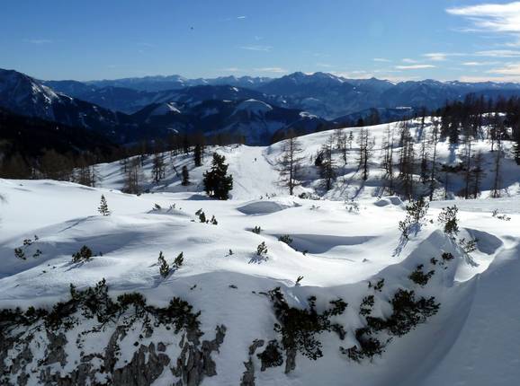 Frauenkar lift with panorama