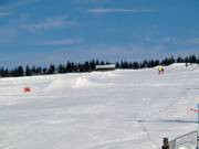 Easy slope in the Novako ski area