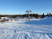 Easy slope Vallebacken in Lindvallen