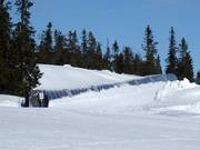 Covered conveyor belt Skihytta