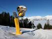 Snow reliability Inn Valley (Inntal) – Snow reliability Glungezer – Tulfes