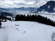 View over the Kirchdorf ski area