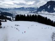 View of the Kirchdorf ski resort