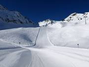 Black Schmuggler Run at the Weißseejochbahn