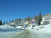 Getting to the SilverStar ski area