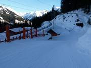 Valley run to Klosters