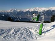 Snow cannon at the Sportabfahrt slope