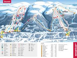 Trail map Duved/Tegefjäll