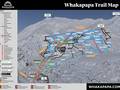 Trail map Whakapapa – Mt. Ruapehu