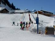Practice lifts at Mägisalp