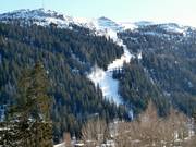 View of the challenging Spinale Direttissima