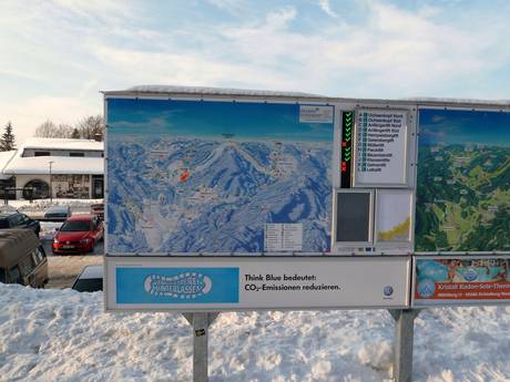 Fichtel Mountains (Fichtelgebirge): orientation within ski resorts – Orientation Ochsenkopf