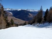 Watles downhill run in the lower section (valley run)