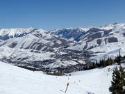 View of Ketchum and Sun Valley Village