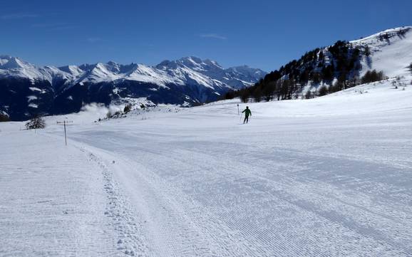 Ski resorts for beginners in Visp – Beginners Bürchen/Törbel – Moosalp