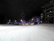 Night skiing