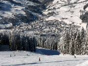 Wagrain is located right at the base of the lifts.