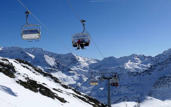 Valfurva: best ski lifts – Lifts/cable cars Santa Caterina Valfurva