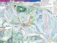 Trail map Sierra at Tahoe