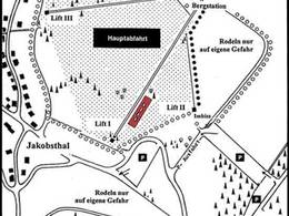Trail map Engländerlifts – Jakobsthal