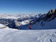 Slope Punta Rocca on the Marmolada