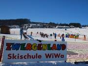 The Zwergenland run by the Ski School WiWa is located on the Ritzhagen