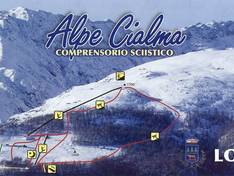 Trail map Alpe Cialma – Locana